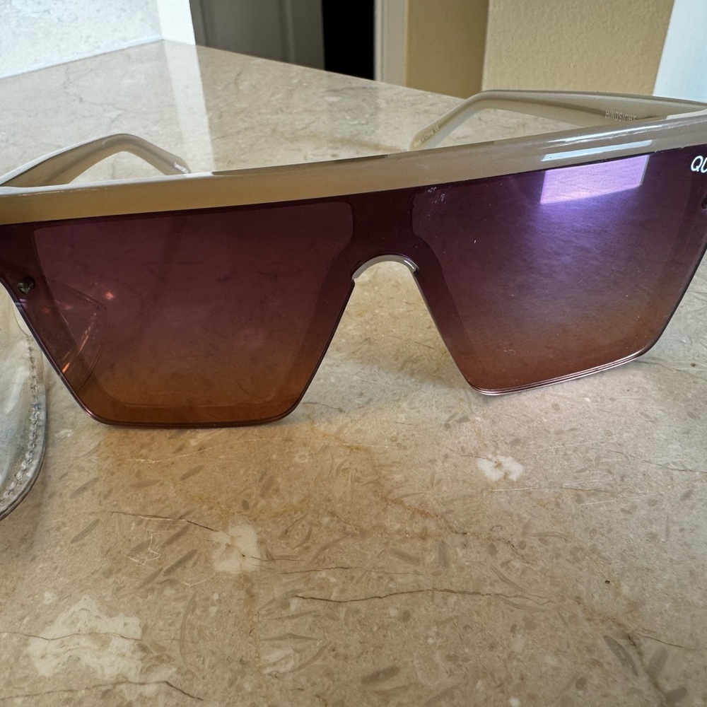 Quay Australia Purple and Brown Sunglasses
